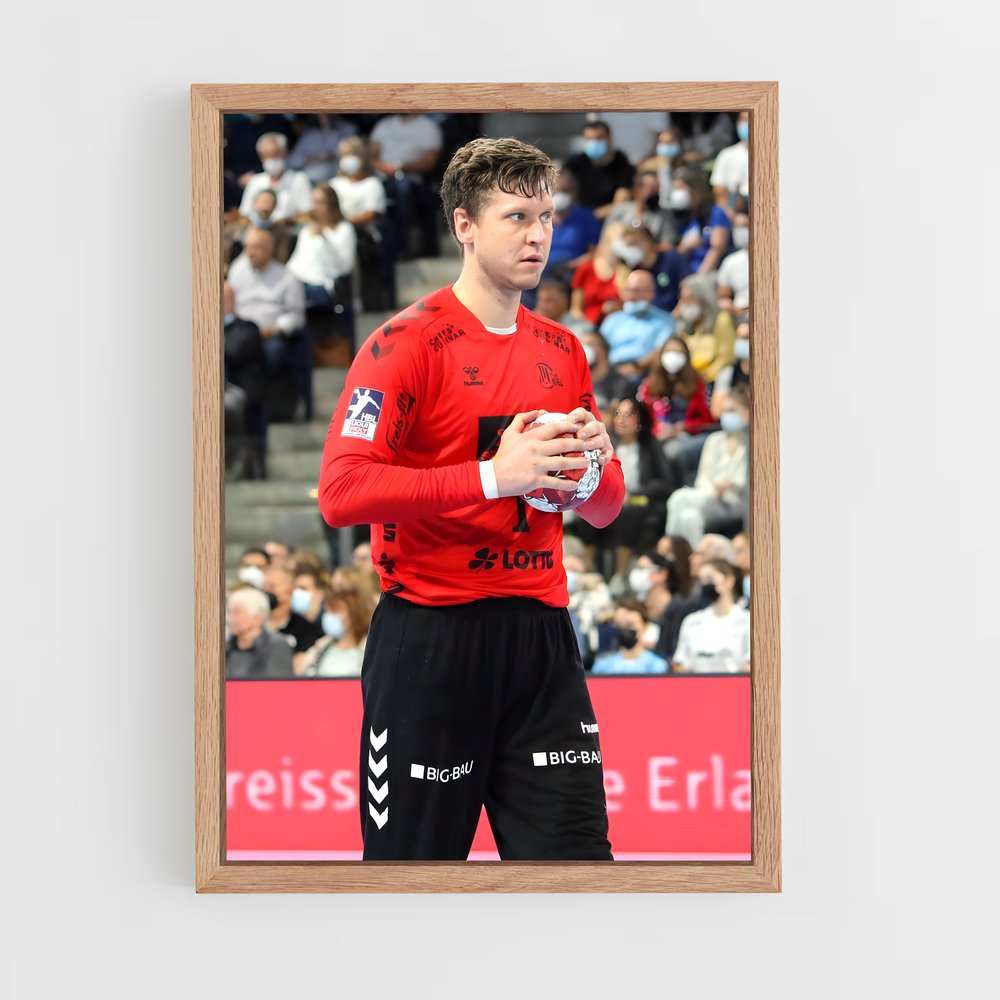 Poster Niklas landin – affiche Handball (vue 4)